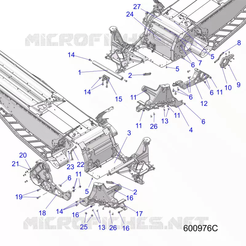 CHASSIS, BULKHEAD ASM.