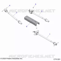 SYSTÃˆME DE TRANSMISSION, FRONT, MID, REAR PROP SHAFT