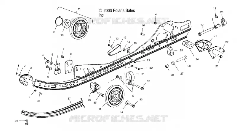 FIXATION RAIL (M-10)