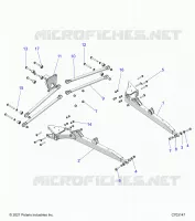 SUSPENSION ARRIERE CONTROL ARMS