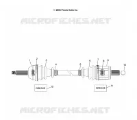 ARBRE DE TRANSMISSION, FRONT