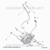 SYSTÃˆME DE TRANSMISSION, FRONT GEARCASE MOUNTING