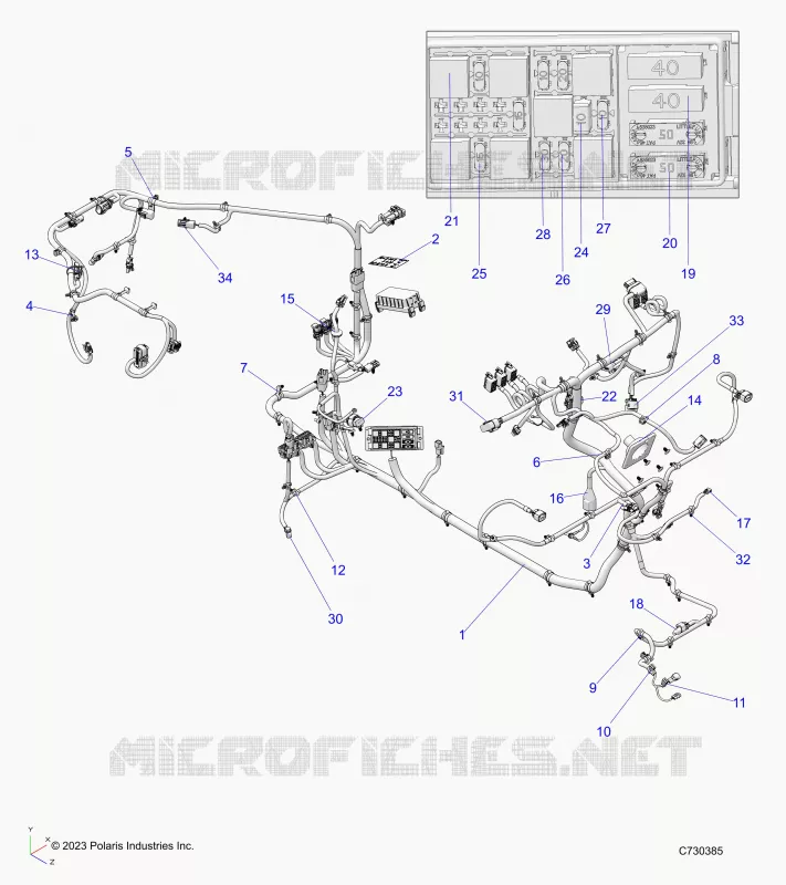 ELECTRICITE, WIRE HARNESS