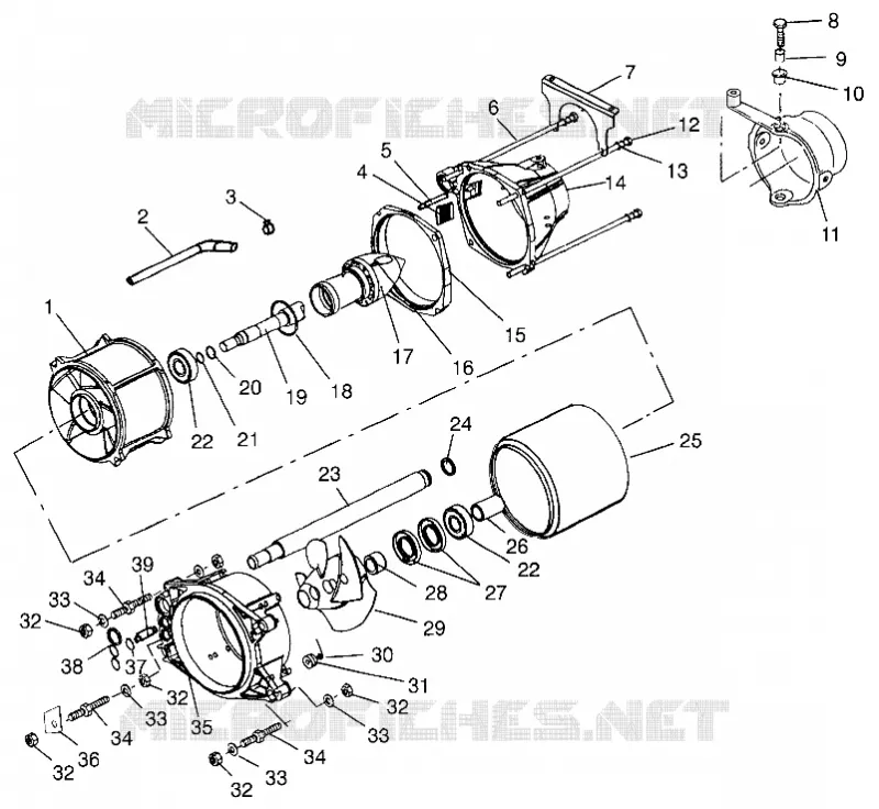 PROPULSION SL 900 B964291 AND INTL. SL 900 I964291 (4935583558B003)