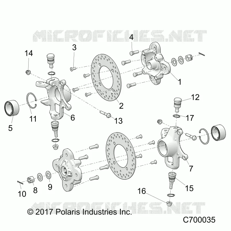 SUSPENSION AVANT HUB