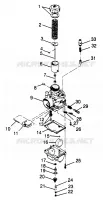 CARBURATEUR TRAIL RMK 0970961 (4938333833C009)