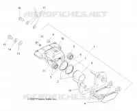 FREIN AVANT CALIPER