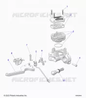 BRAKES, MAITRE CYLINDRE ASM.