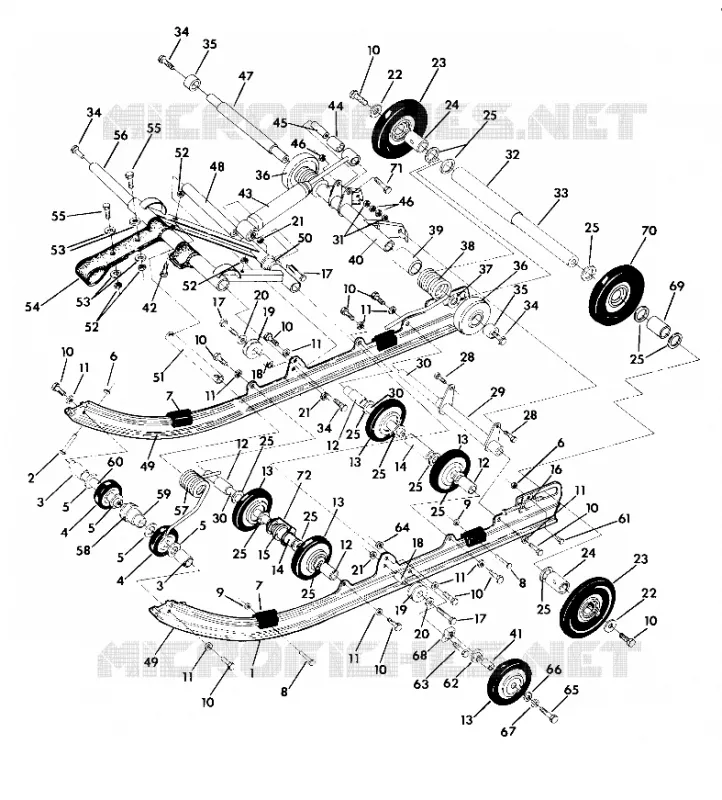 SUSPENSION INDY LITE AND STAR LITE (4919311931011A)