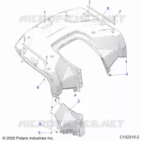 CARROSSERIE ARRIERE CAB