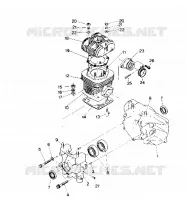 CARTERS MOTEUR AND CYLINDRE STAR TRAK (4912731273018A)