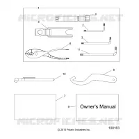 REFERENCES, TOOL KIT AND MANUEL DU PROPRIETAIRE