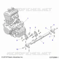 MOTEUR, MOUNTING & LONG BLOCK