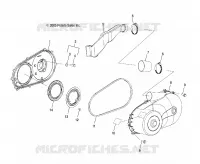 SYSTÈME DE TRANSMISSION, COUVERCLE D'EMBRAYAGE