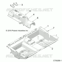 PLANCHER, REAR