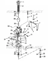 CARBURATEUR ULTRA SP 0970678 (4938093809C009)