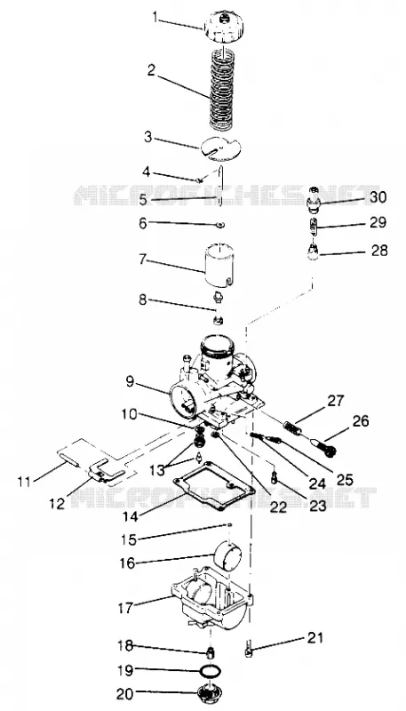 CARBURATEUR TRAIL BOSS W968527 (4935883588C013)