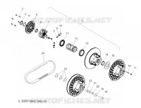 SYSTÈME DE TRANSMISSION, SECONDARY CLUTCH
