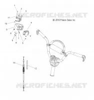 MOTEUR, ACCELERATEUR CONTROL ASM.