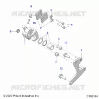 BRAKES, ETRIERS DE FREIN ARRIERE