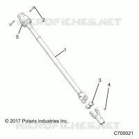 SYSTEME DE TRANSMISSION, REAR PROP SHAFT