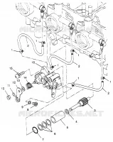 POMPE A HUILE 600 XCR SP 0965677 and EUROPEAN 600 XCR SP E965677 (4932063206C014)