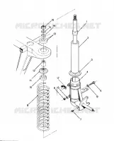 JAMBE DE FORCE AVANT ASSEMBLY (4916361636010A)