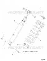 SUSPENSION ARRIERE SHOCK MOUNTING