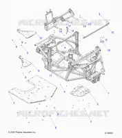 CHASSIS, MAIN FRAME AND SKID PLATES