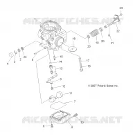 MOTEUR, CARBURATEUR, LOWER