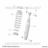 SUSPENSION, AMORTISSEUR AVANT MOUNTING