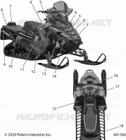 EMBLEMES  XC, POLARIS BLUE SIDE PANEL OPTION