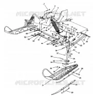 SUSPENSION AVANT AND SKI TRAIL DELUXE E940262 (49273827380011)