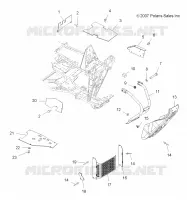 CHASSIS, FRONT PARE CHOCS