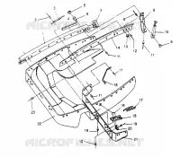 CARROSSERIE AVANT XLT 0950756, XLT SKS 0950556,  XLT SKS EURO E950556   XLT (4928842884A010)