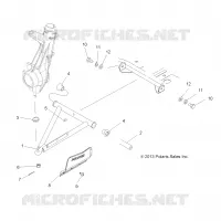 SUSPENSION, A-ARM and SUPPORT MOUNTING