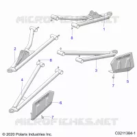 SUSPENSION AVANT A-ARMS