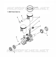 PISTON ET VILEBREQUIN