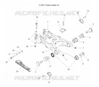 CHASSIS, BRAS OSCILLANT