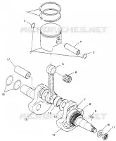 VILEBREQUIN AND PISTON XPLORER 300 W969130 (4935903590C012)