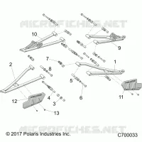 SUSPENSION AVANT CONTROL ARMS