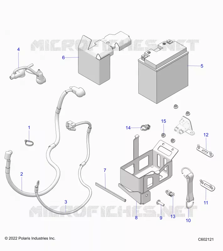 ELECTRICITE, BATTERY/BOX AND CABLES