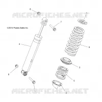 SUSPENSION ARRIERE SHOCK