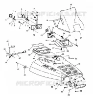 CAPOT XLT 0966756 (4933823382A010)