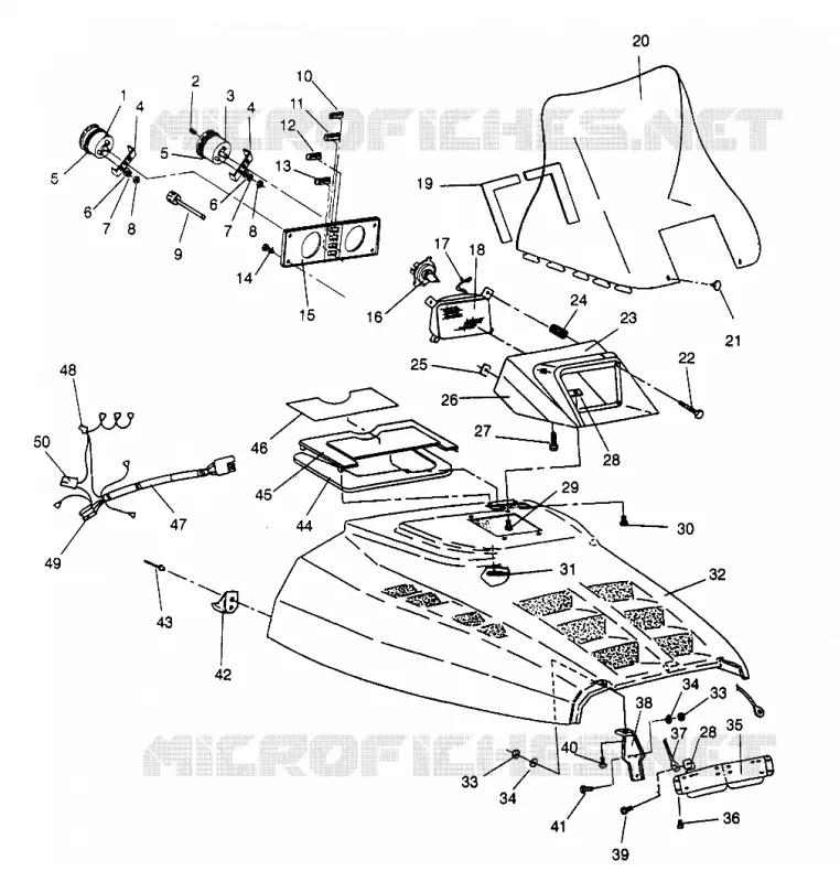 CAPOT XLT 0966756 (4933823382A010)