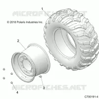 ROUES, REAR