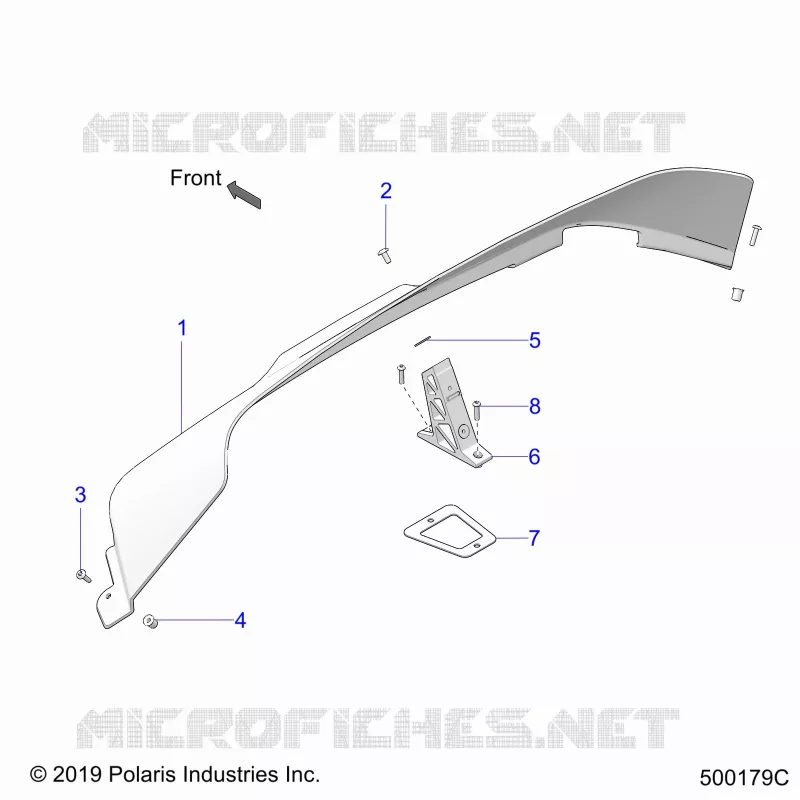 BODY, WIND DEFLECTOR (CANADA)