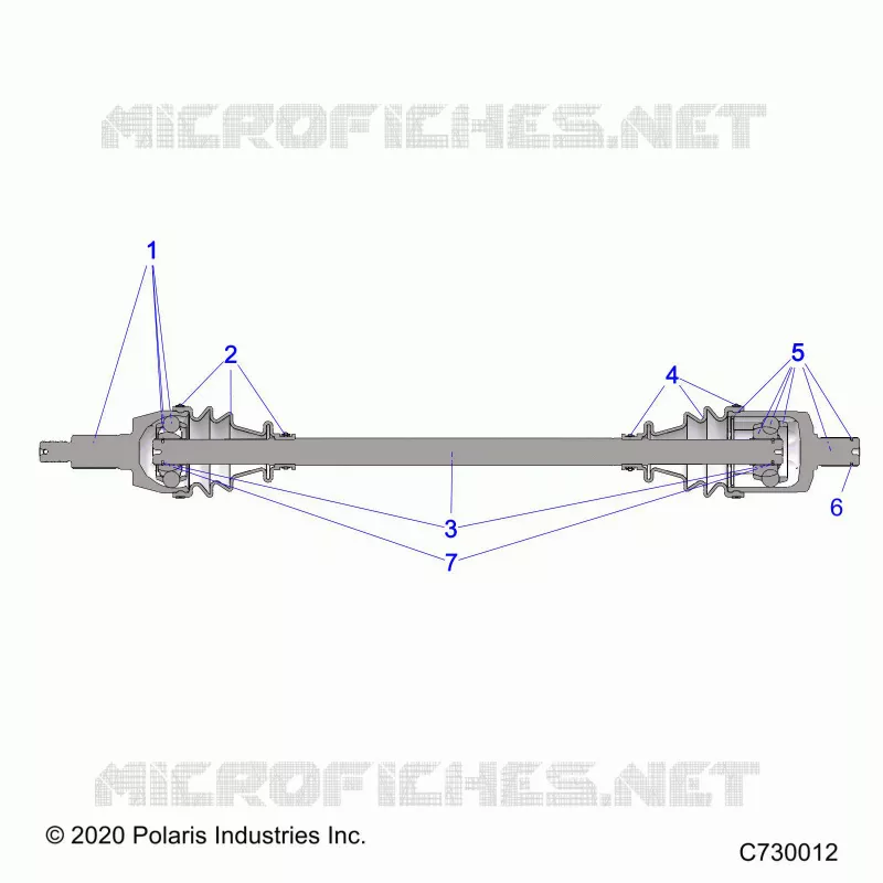 SYSTÃˆME DE TRANSMISSION, FRONT HALF SHAFT
