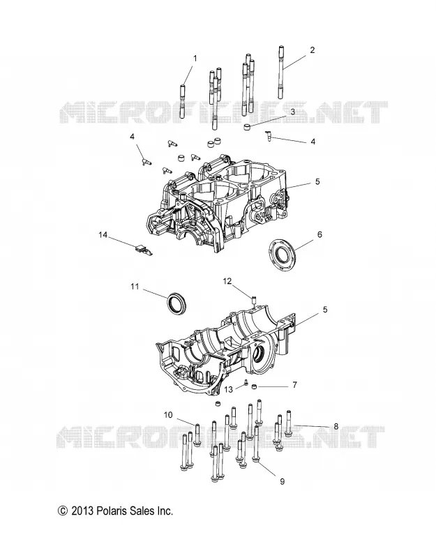 ENGINE, CARTERS MOTEUR