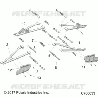 SUSPENSION AVANT CONTROL ARMS